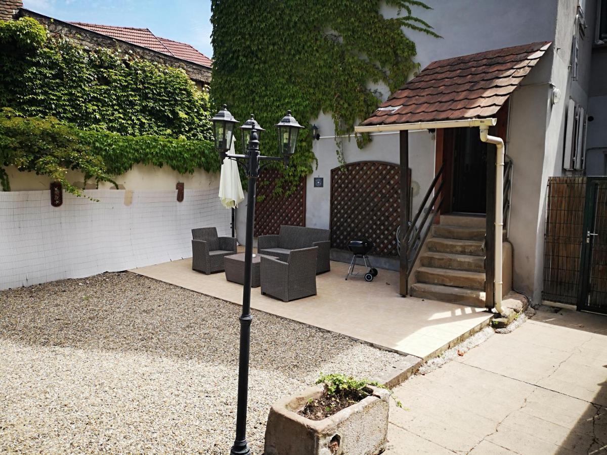 Appart 4 Pers Design Et Cosy Avec Jardin Au Coeur De Selestat Exterior photo